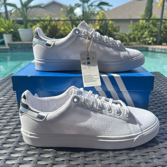 Adidas Stan Smith Vulc White Ambient Sky Men\'s Athletic Shoes GZ8955 main image 5